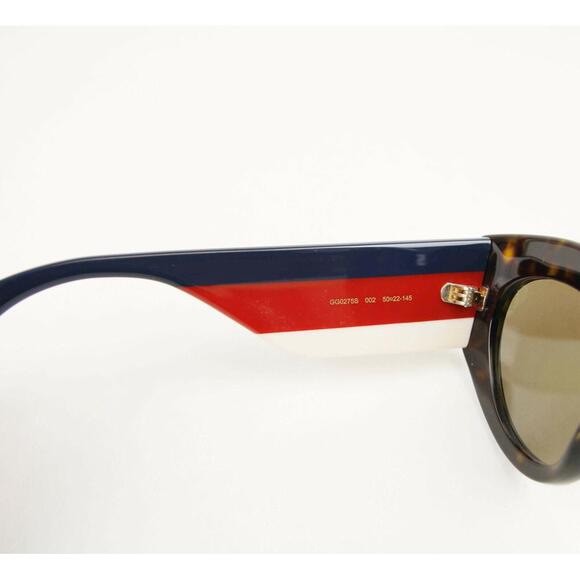 New Gucci Havana Oversize Cat Eye #169052G17B - Picture 9 of 10